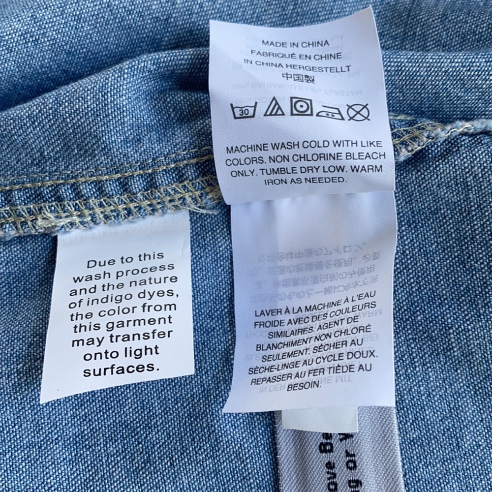 Madewell Light Blue Button Down Shirt - Picture 13 of 15
